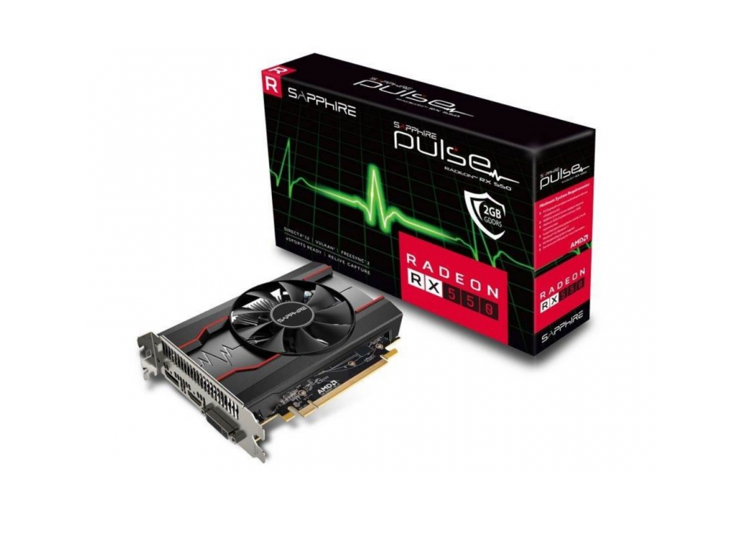 Sapphire PULSE Radeon RX 550 2GB GDDR5 64Bit