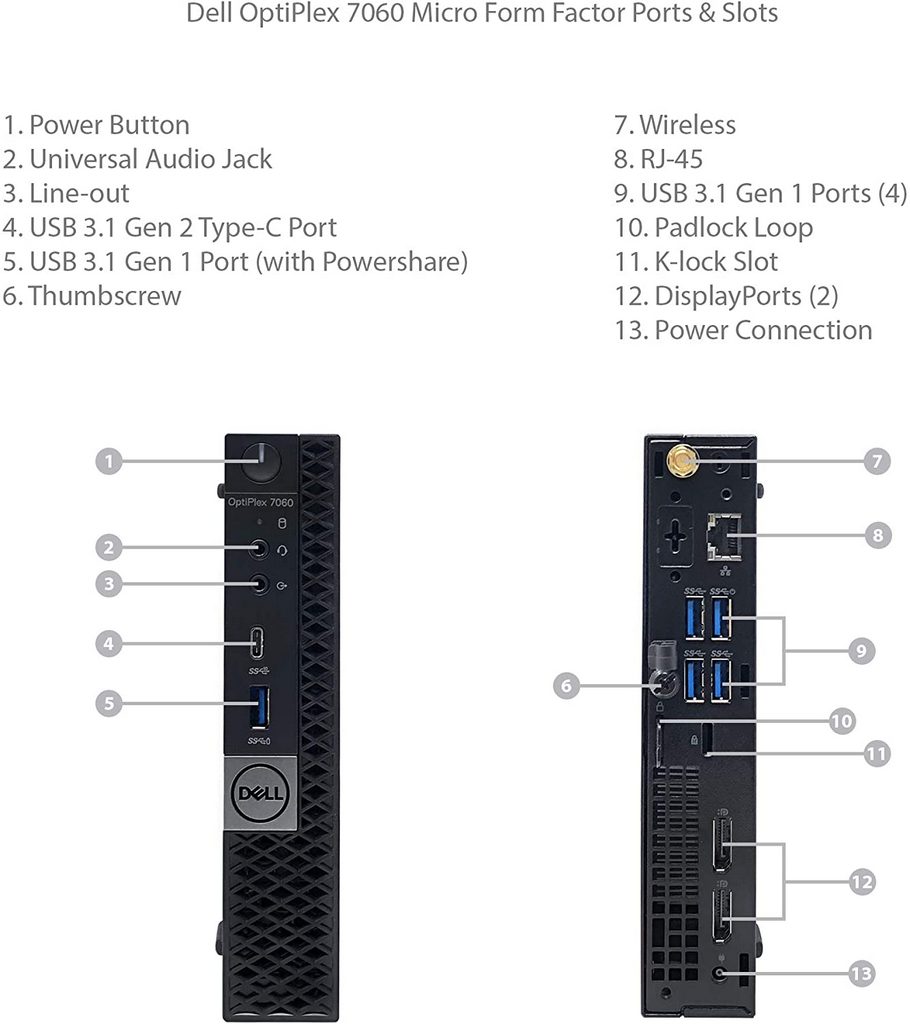 DELL OptiPlex 7060 MFF