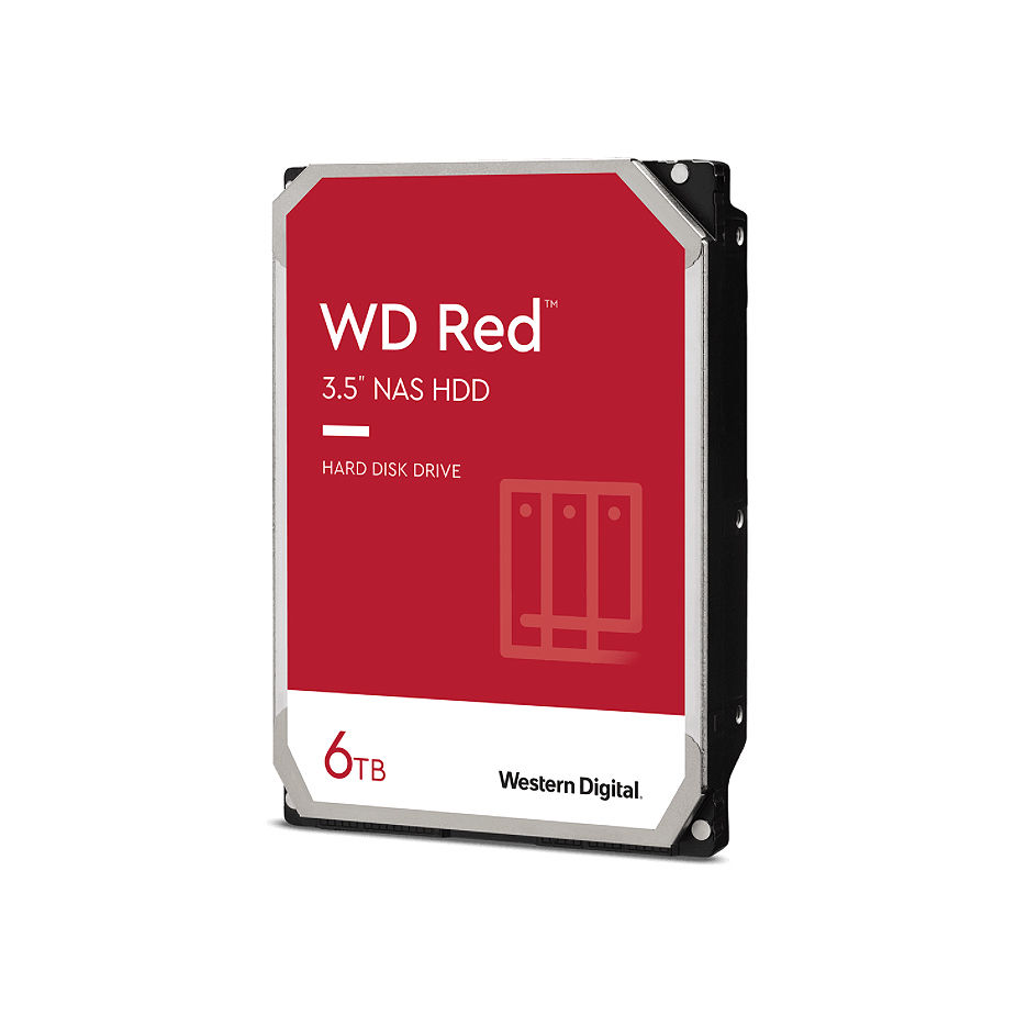 Western Digital 6.0TB  3.5  WD60EFAX Red NAS
