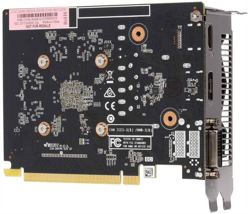 ZOTAC GeForce GTX 1650 D6 AMP!
