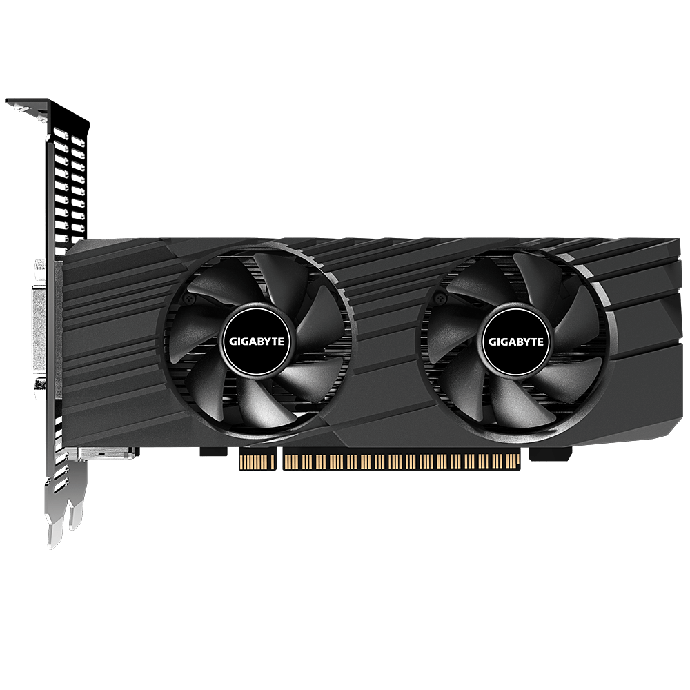Gigabyte GTX1650 4GB GDDR6 OC Low Profile (GV-N1650OC-4GL)