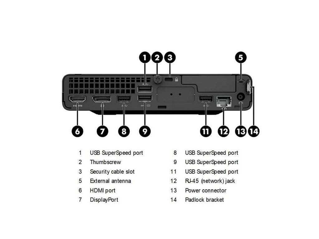 HP ProDesk 400 G6 Desktop Mini