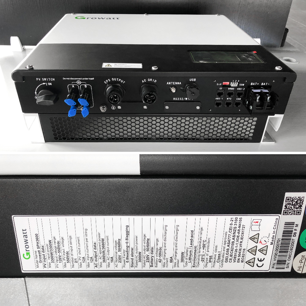 GROWATT SPH10000 Hybrid 10kW three Phase Invertor