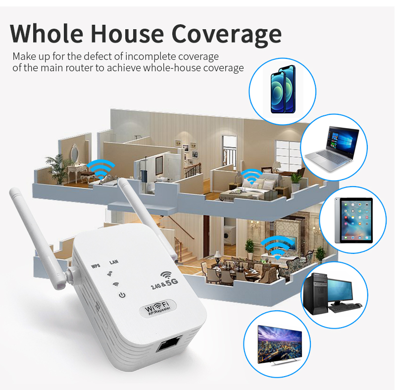Tronic Repeater Wi-Fi  2.4GHz - 5GHz (TC20.RE.0030-1200M)
