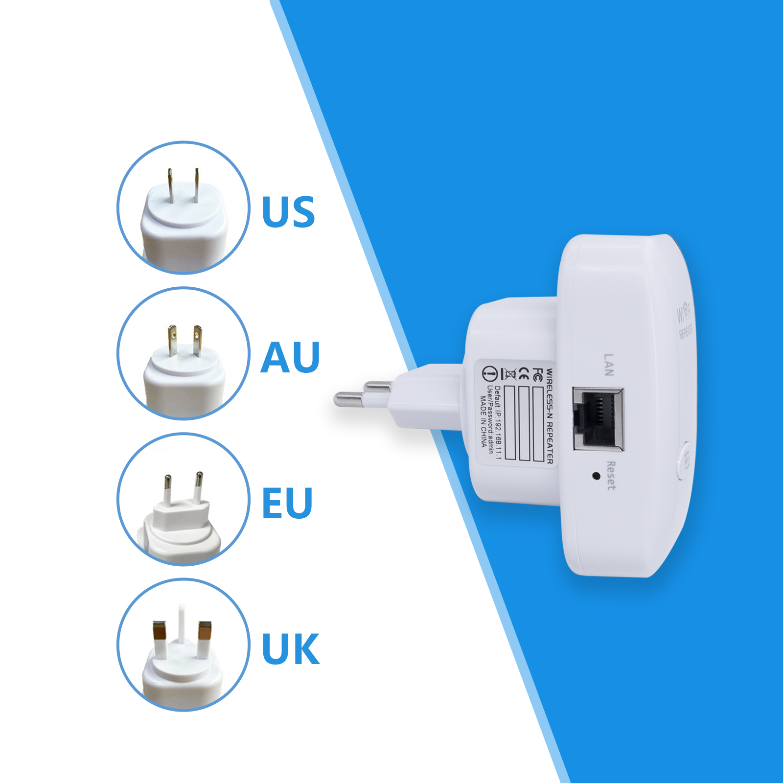 Tronic Repeater Wi-Fi  2.4GHz (TC20.RE.0061-300M)