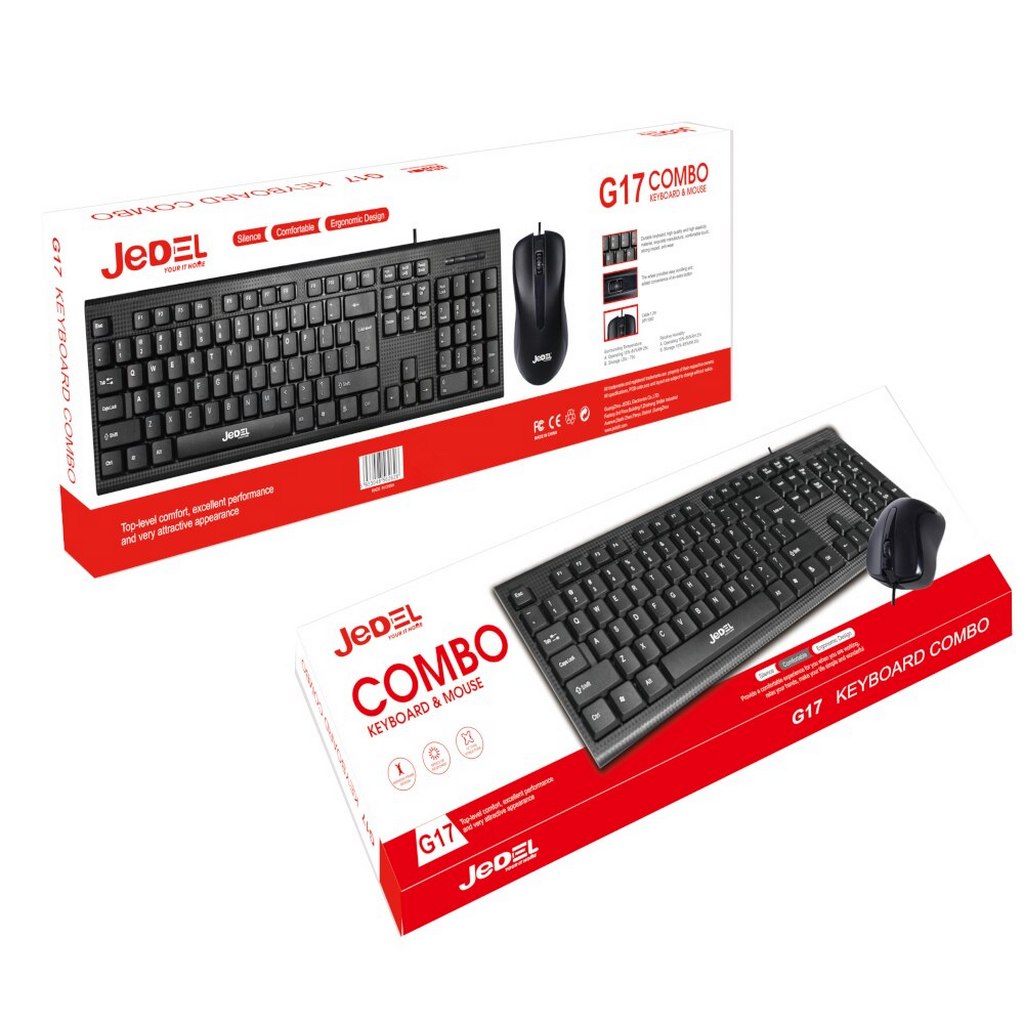 JEDEL J17 Keyboard & Mouse USB