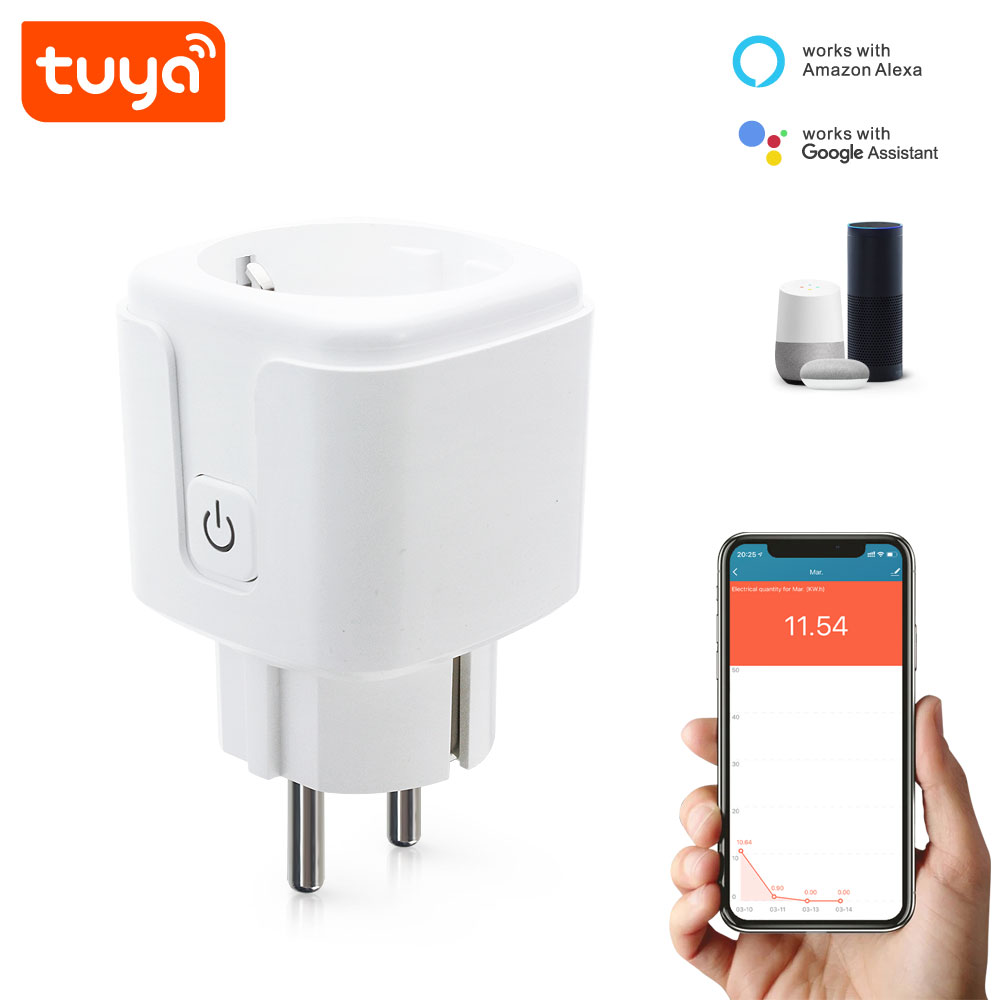 PST ZEU-003 Умная розетка WiFi Tuya Smart 16A