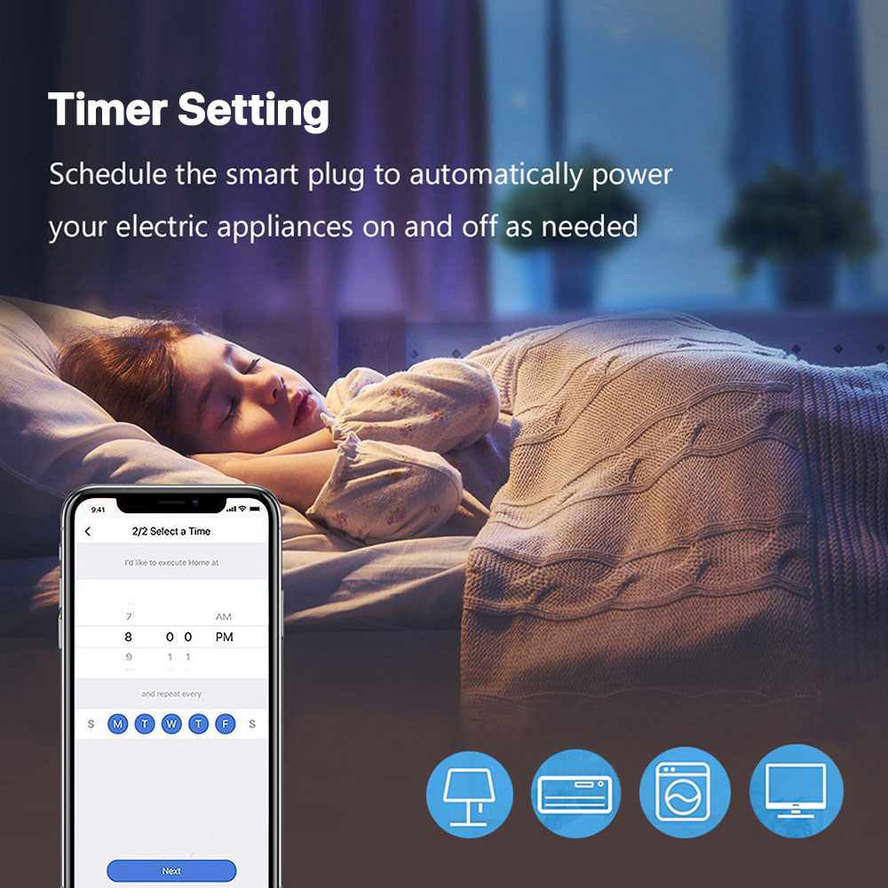 PST ZEU-003 Умная розетка WiFi Tuya Smart 16A