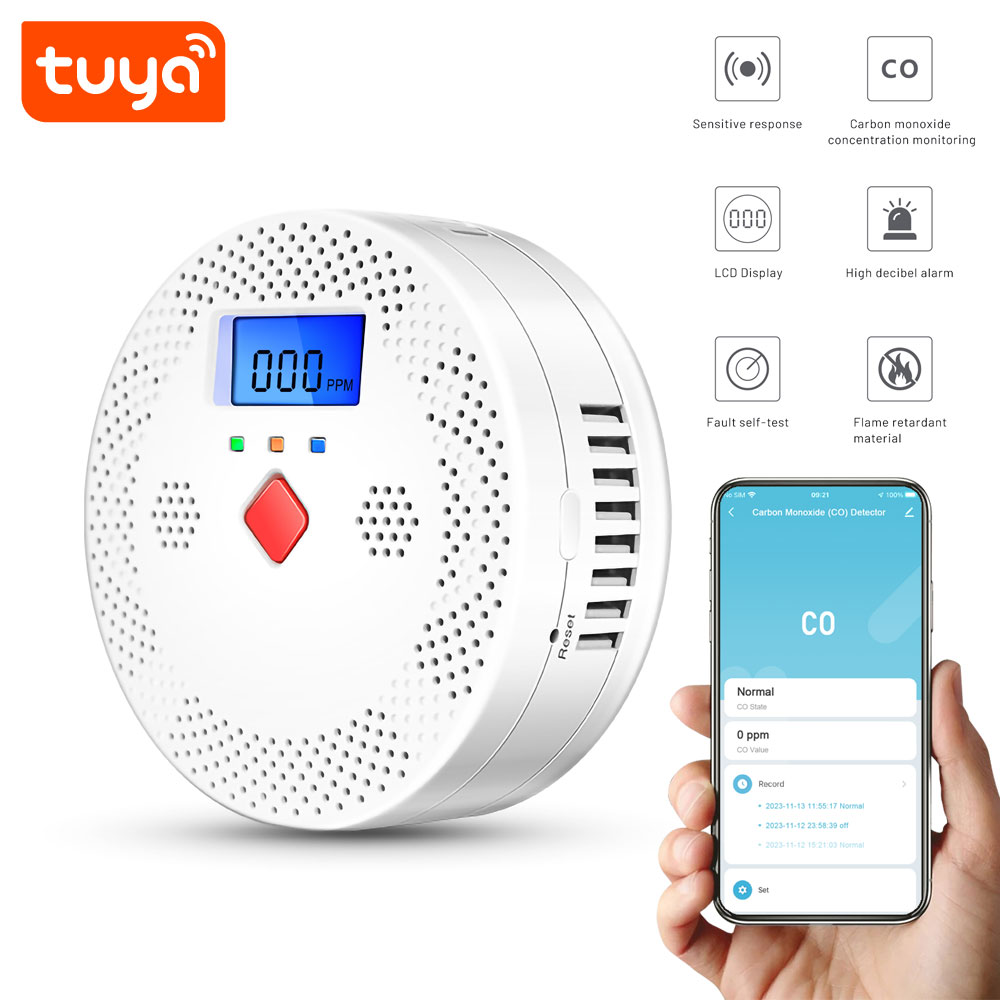 PST CO400A Датчик CO - WiFi Tuya Smart