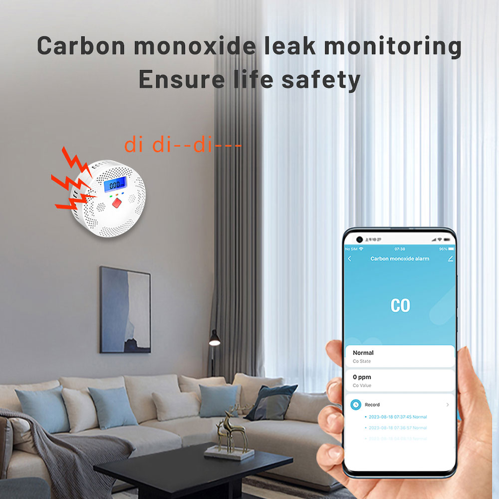 PST CO400A Датчик CO - WiFi Tuya Smart