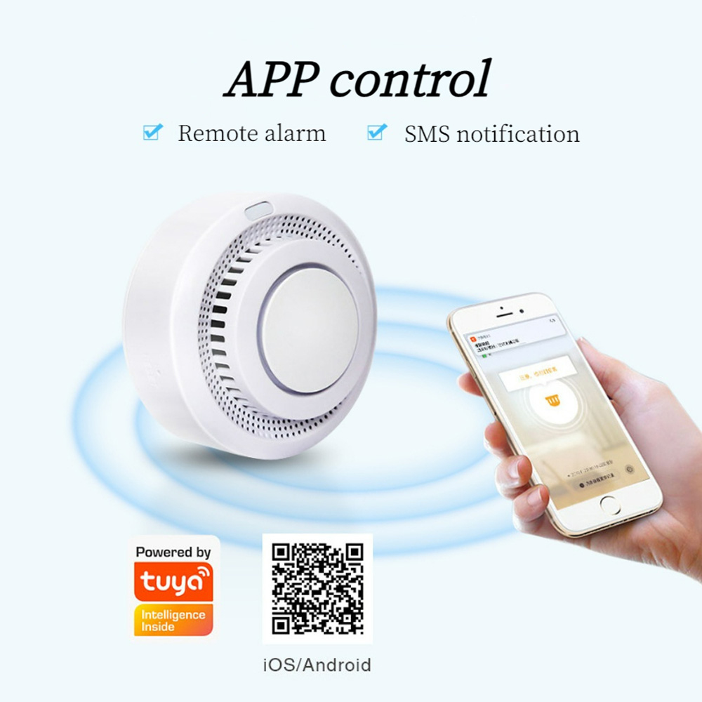 PST YG400A Датчик дыма WiFi Tuya Smart