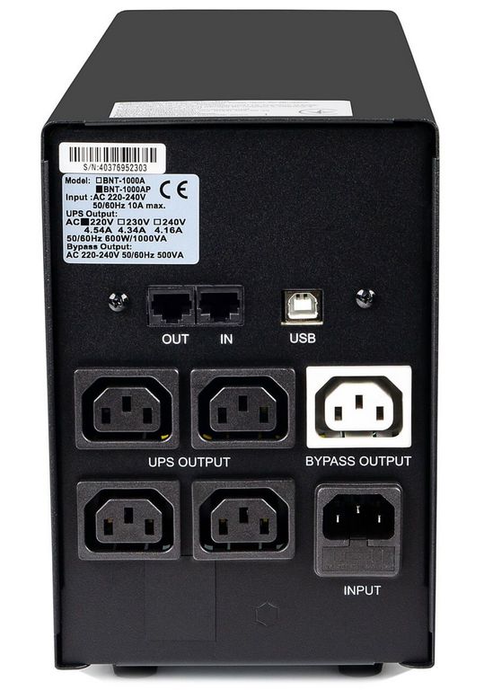 PowerCom BNT-1000AP (600W) Refurbished