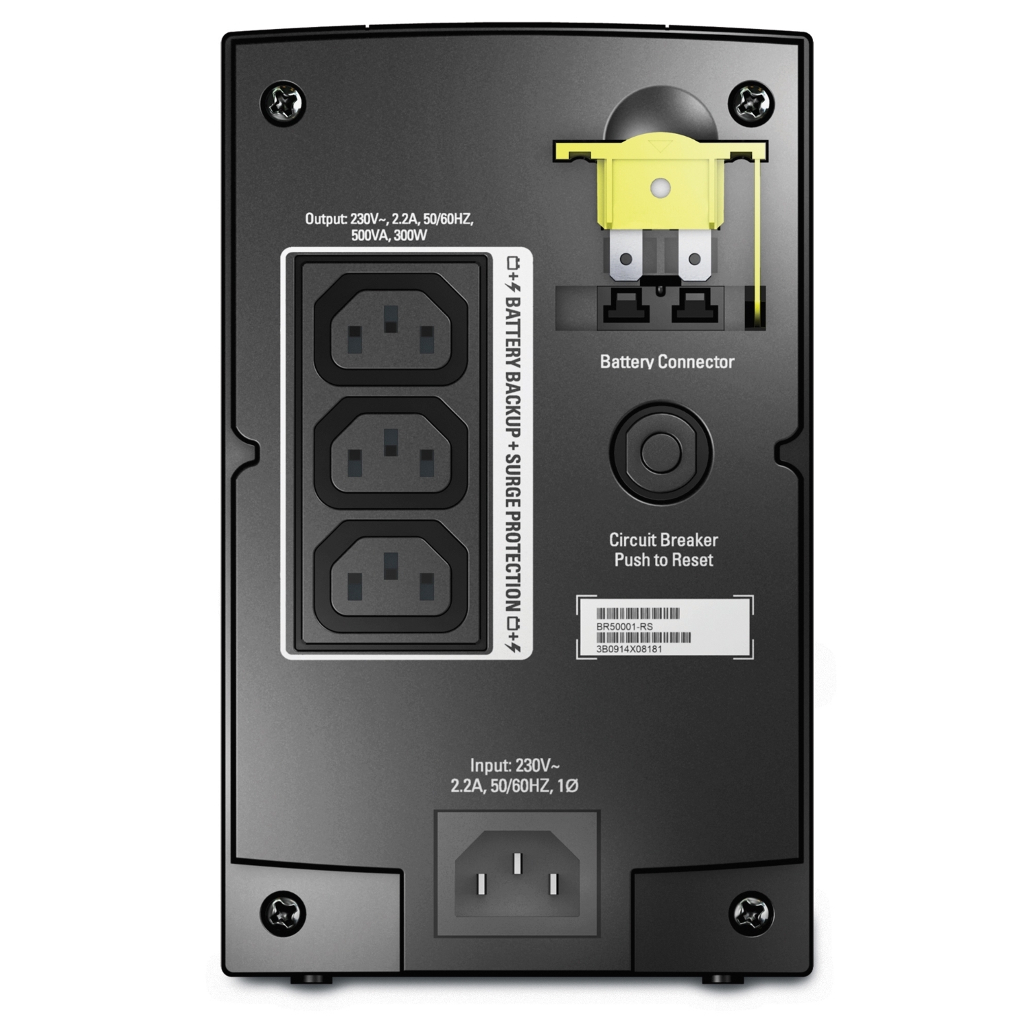 APC Back-UPS BR500CI-RS (300W)
