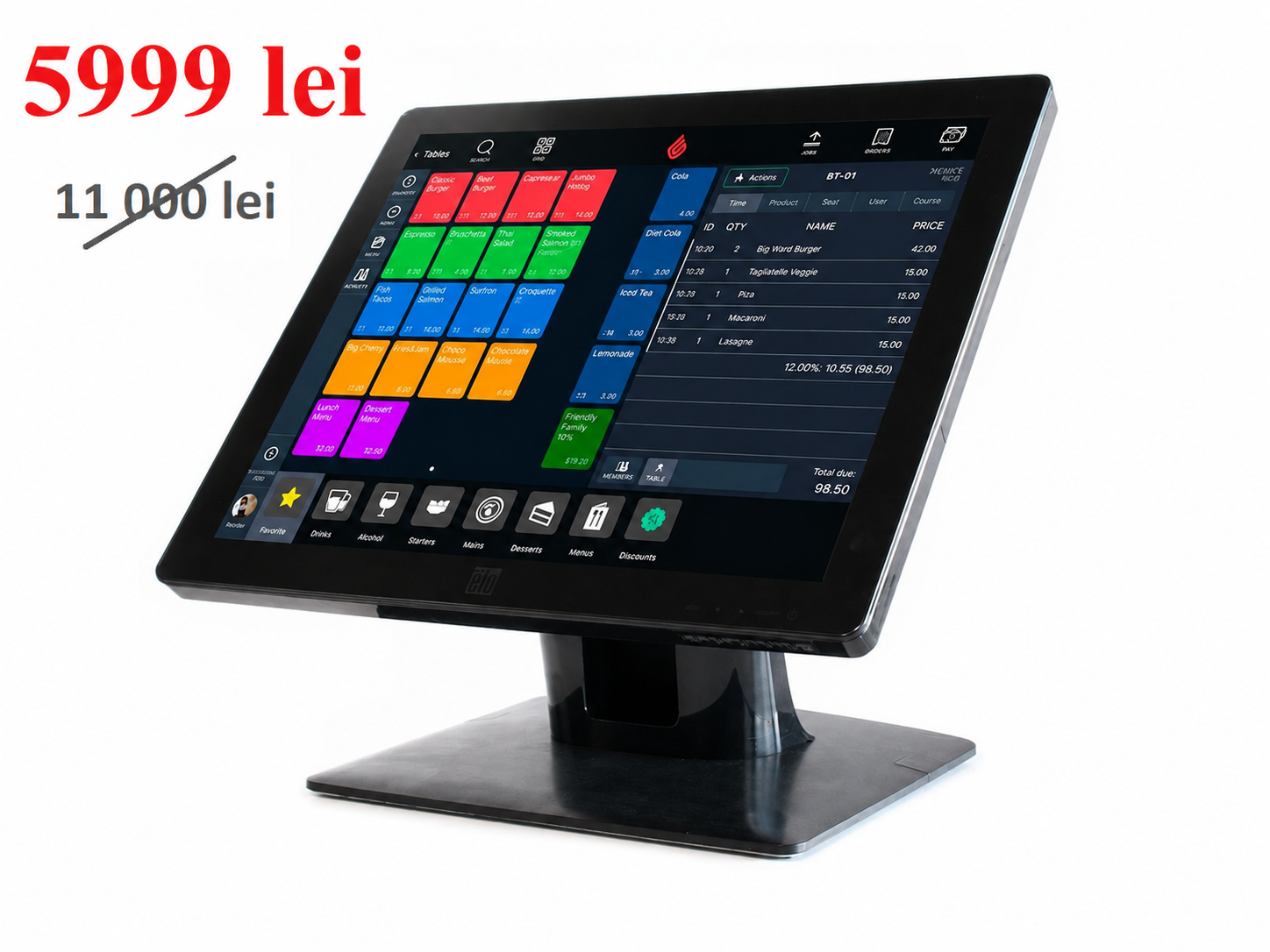 ELO ET1717L TOUCH SCREEN for POS Terminal